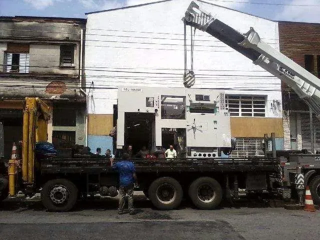 Içamento de equipamentos pesados