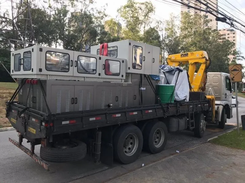 Transportadora de máquinas pesadas